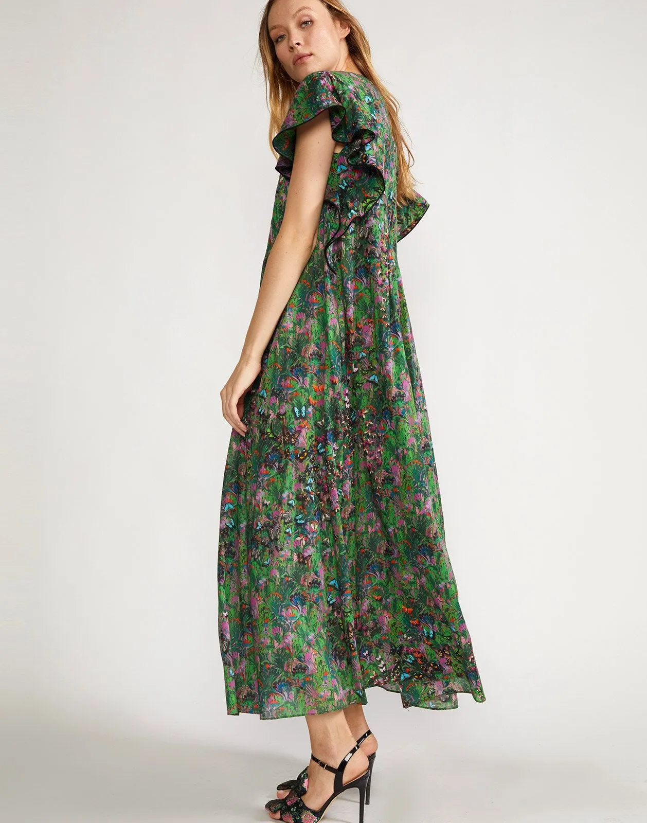 Nairobi Marble Butterfly Kaftan