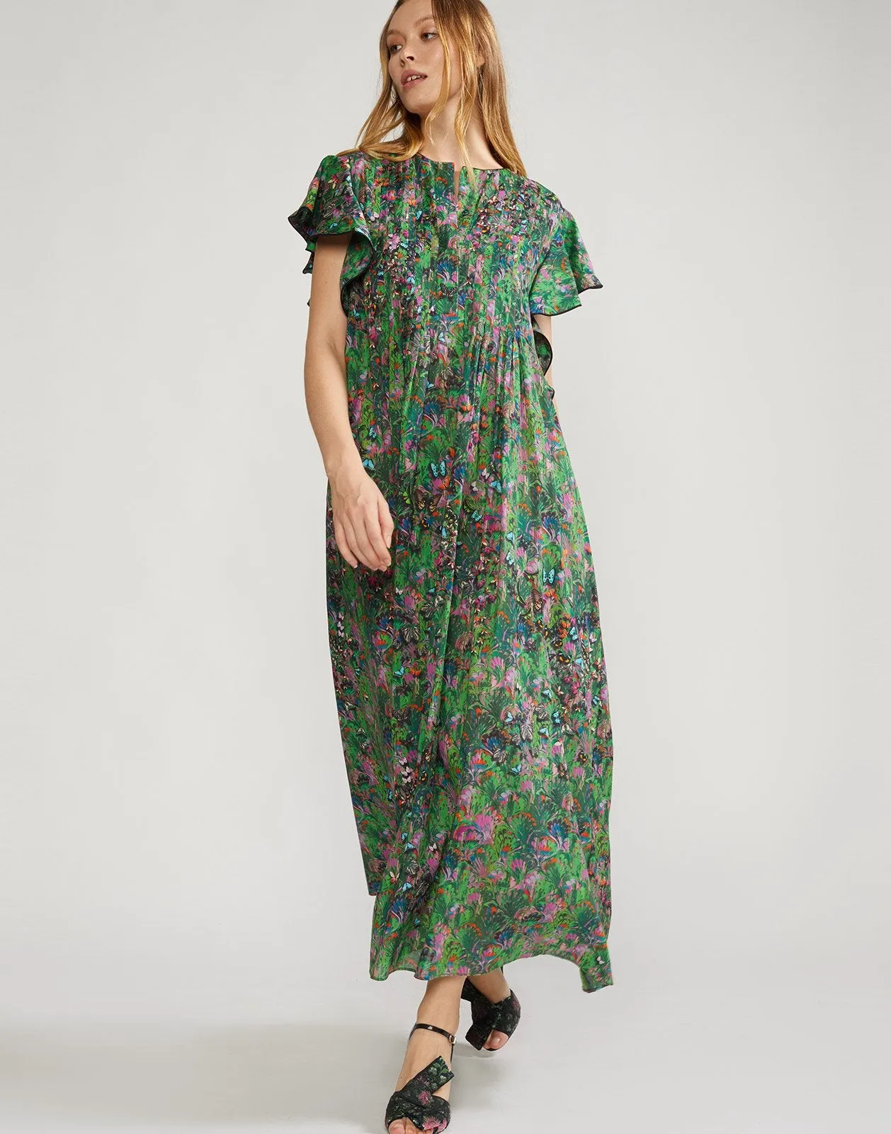 Nairobi Marble Butterfly Kaftan