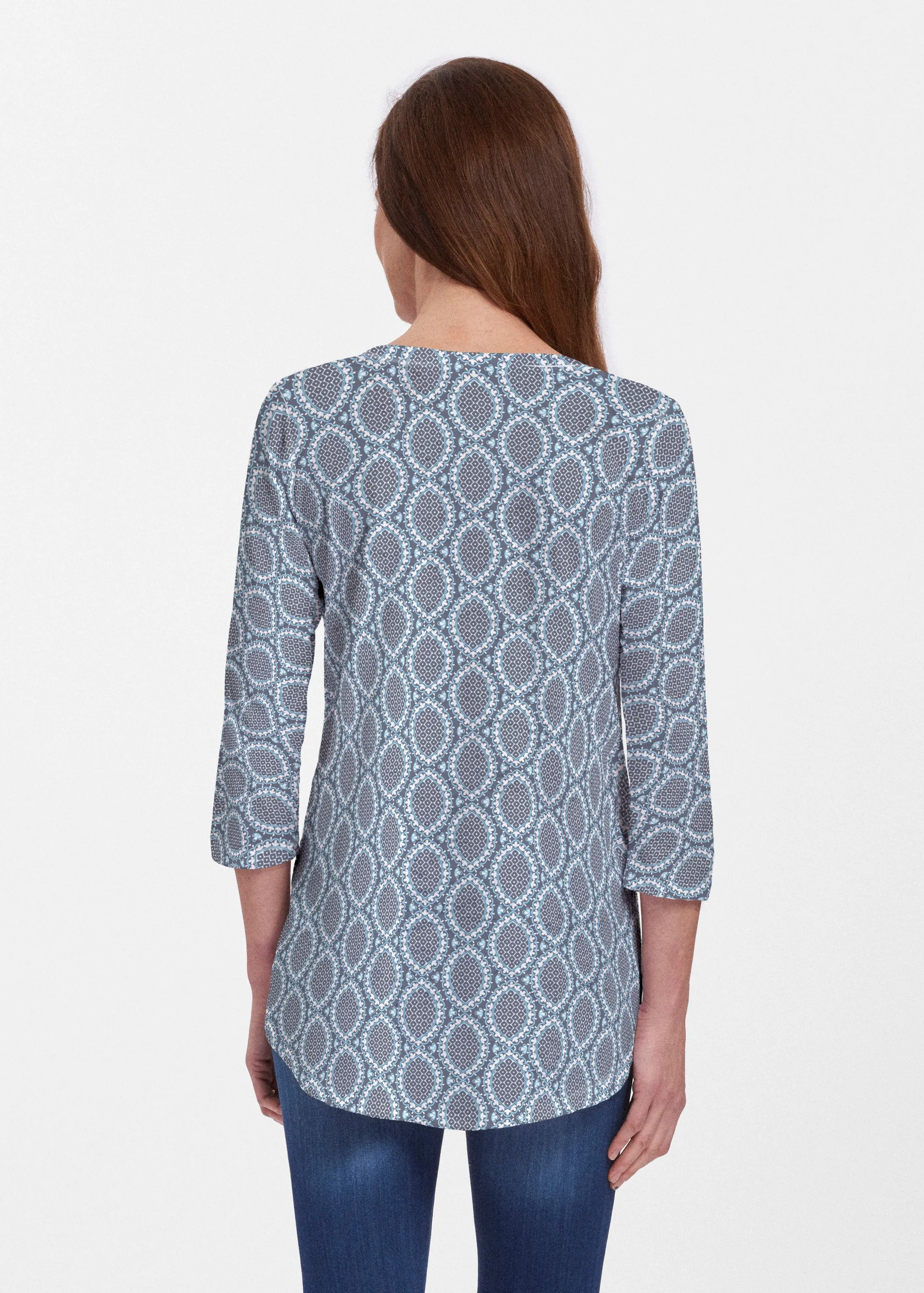 Namaste Lace (13370) ~ Signature V-neck Flowy Tunic
