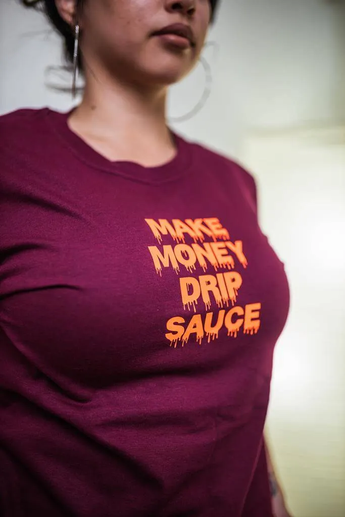 Neon Orange MMDS | Maroon Tee