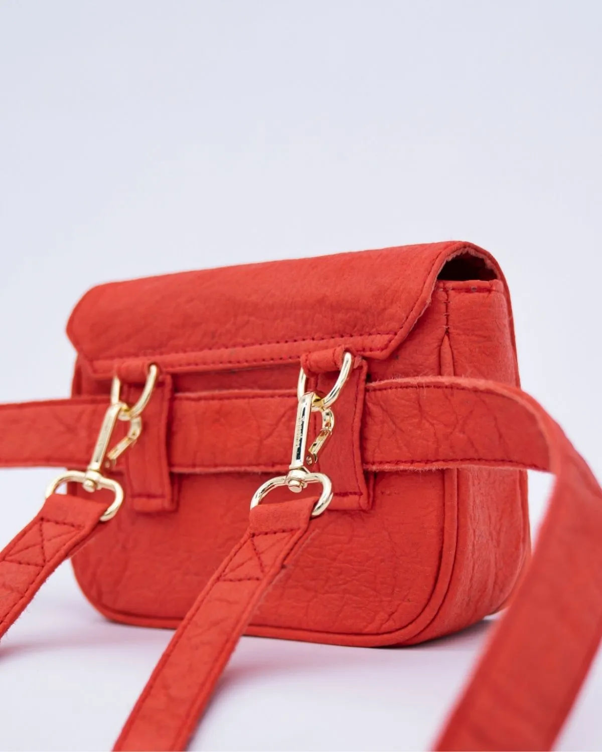 NEW YORK Red Pinatex Belt Bag