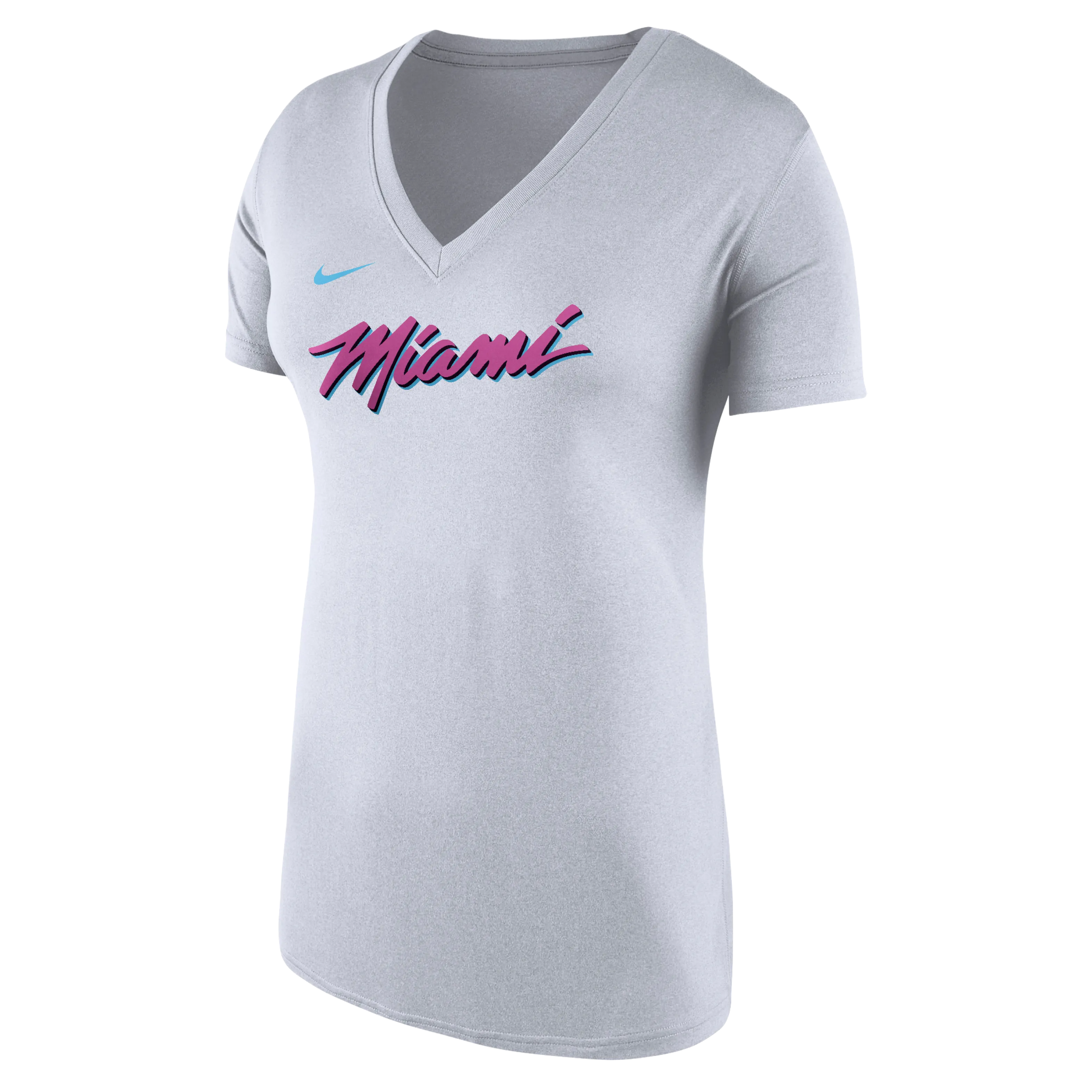 Nike Miami HEAT Original Vice Women's V-Neck Tee