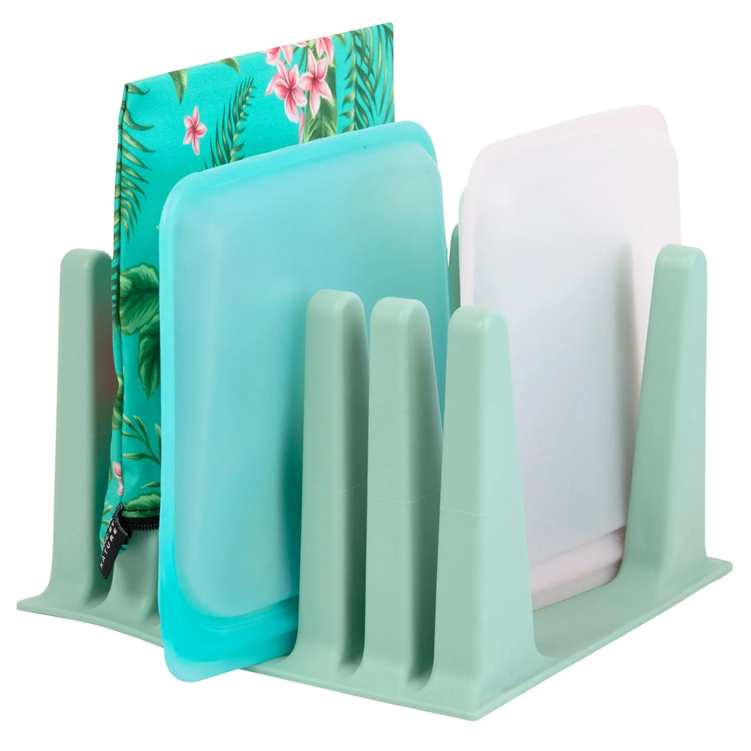 Nordic By Nature Silicone Drying Rack For Reusable Bags - (Sage Green)