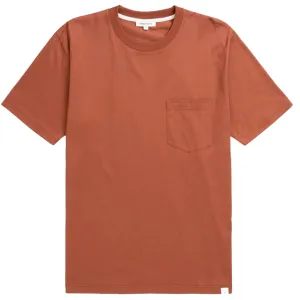 Norse Projects Johannes Standard Pocket SS Red Ochre