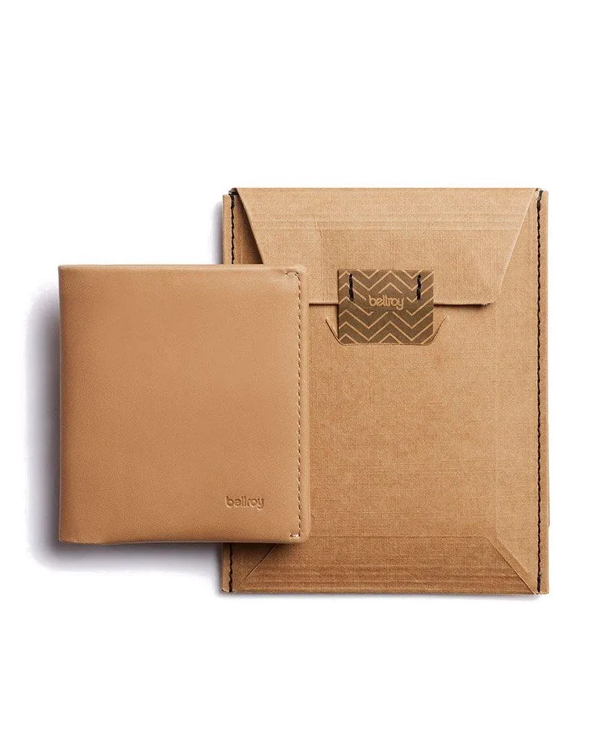 Note Sleeve Wallet RFID Tan