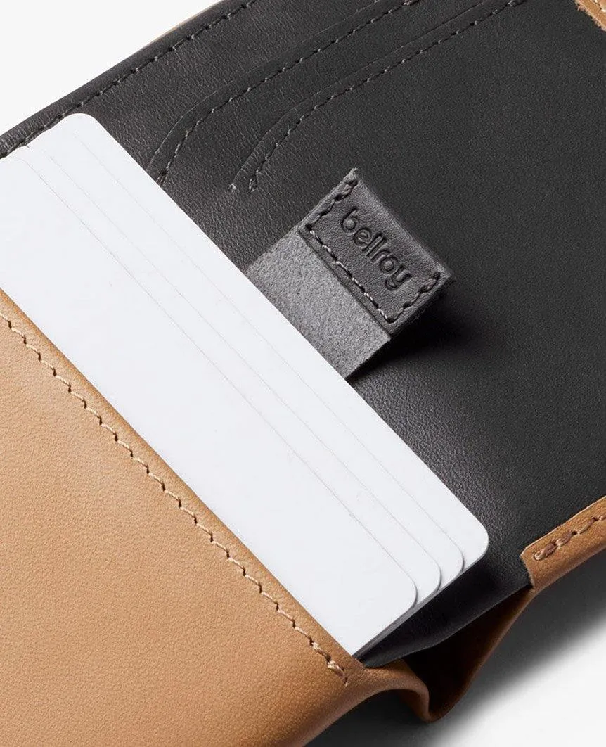 Note Sleeve Wallet RFID Tan
