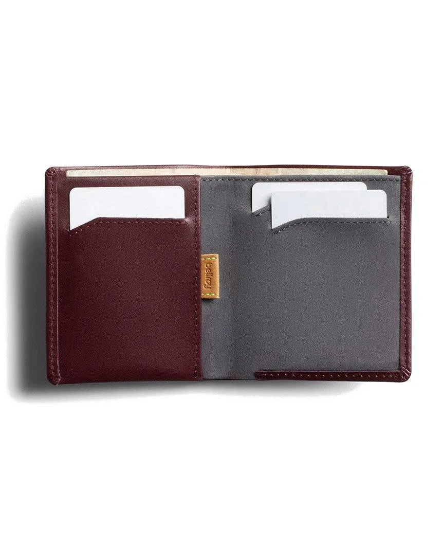Note Sleeve Wallet RFID Wine