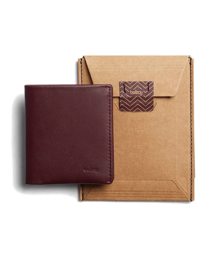 Note Sleeve Wallet RFID Wine