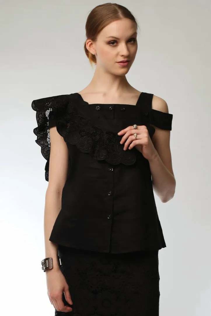 Off Shoulder Blouse   Style # 7503