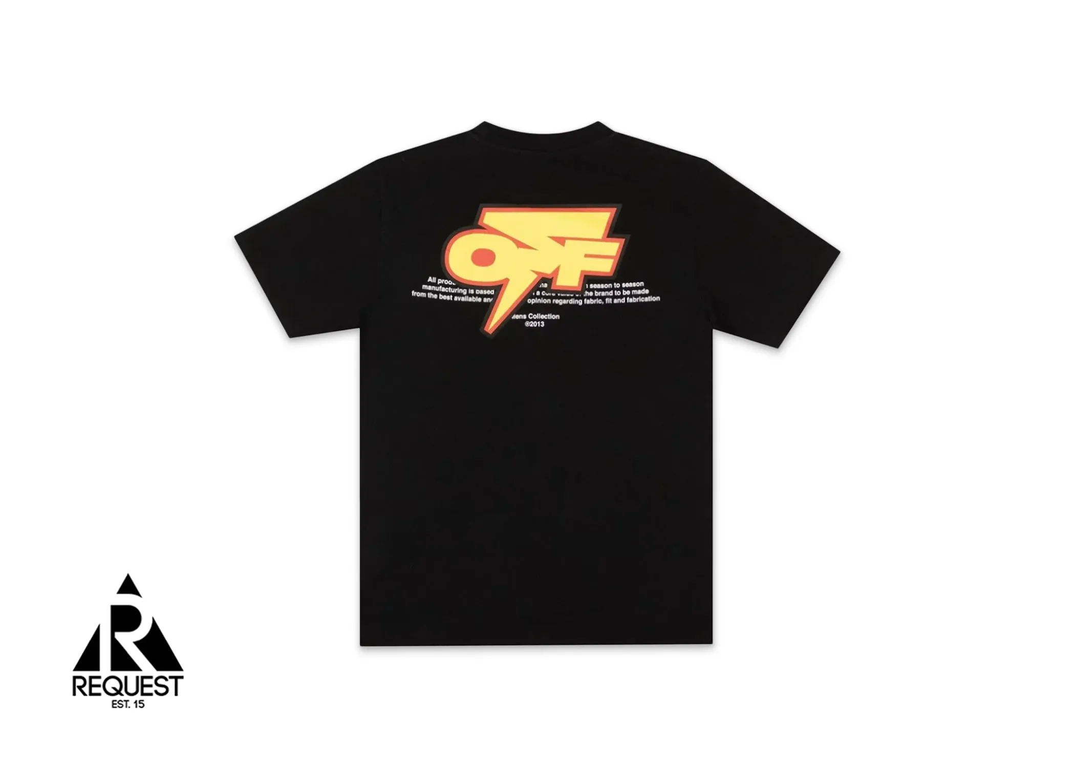 Off-White Thunder Tee "Black"