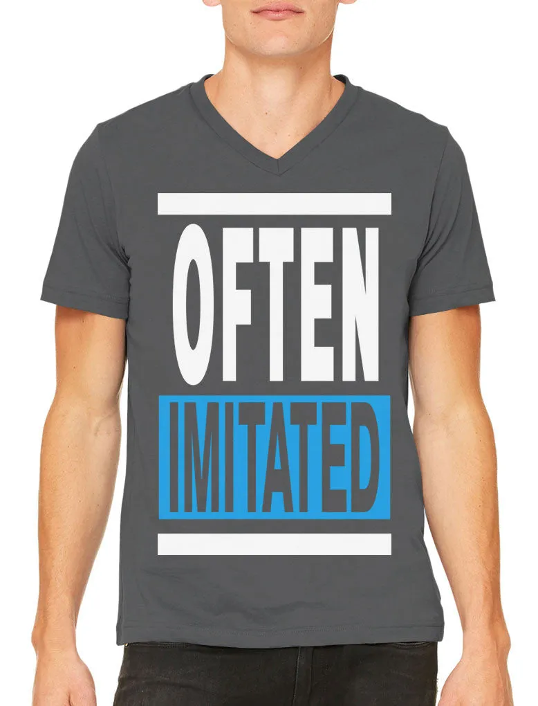 Often Imitated Men's V-neck T-shirt
