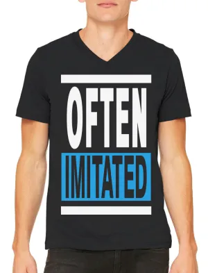 Often Imitated Men's V-neck T-shirt
