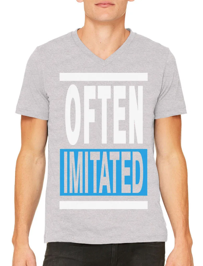 Often Imitated Men's V-neck T-shirt