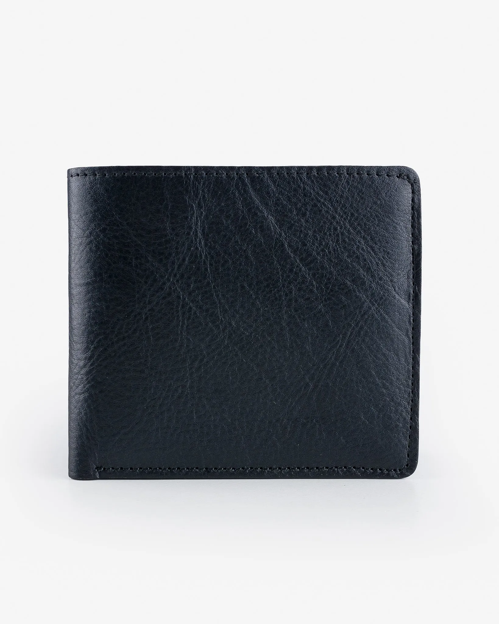 OGL Kingsman Classic Bi Fold Wallet with Coin Pocket - Tumbled Black