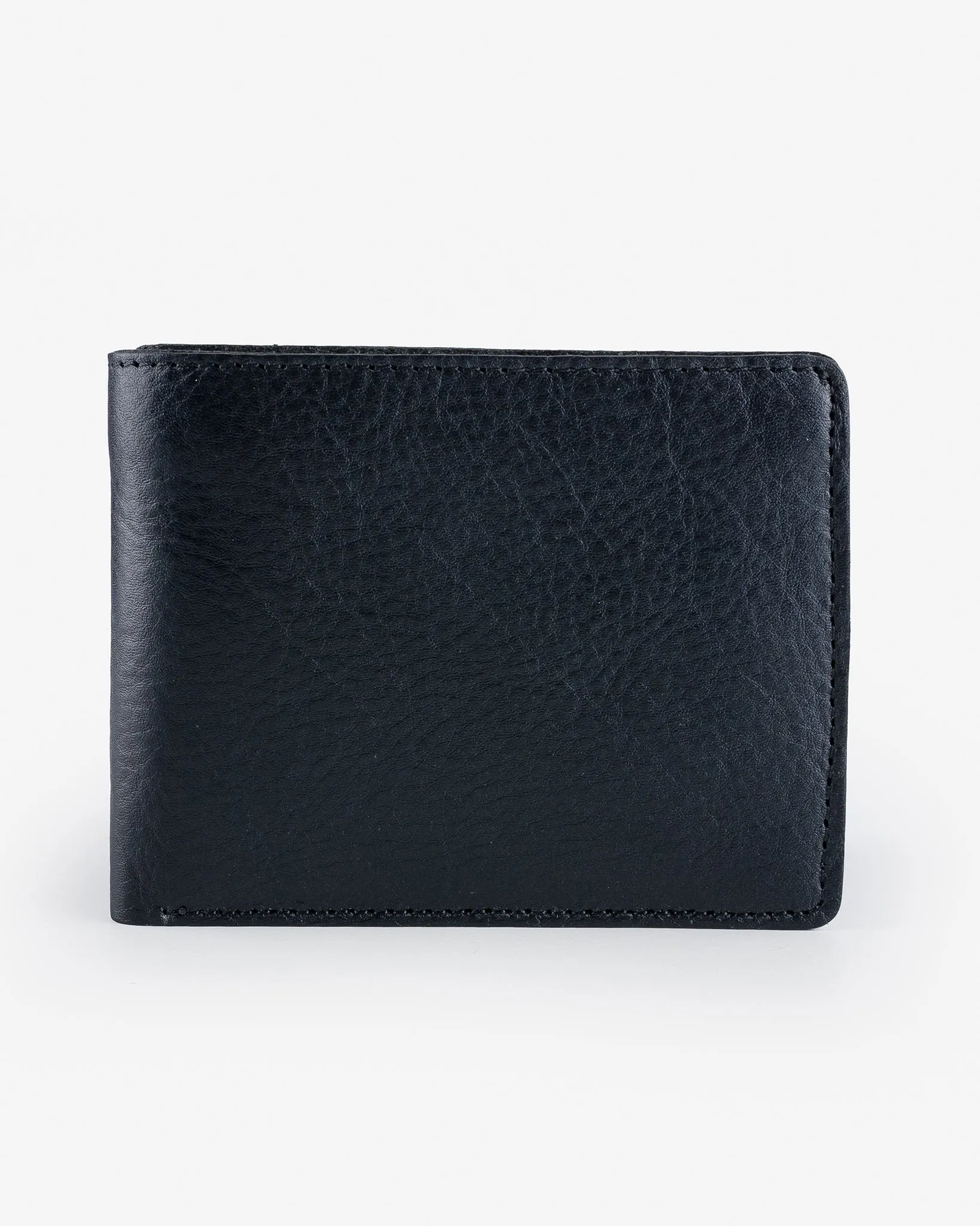 OGL Kingsman Classic Bi Fold Wallet with Coin Pocket - Tumbled Black