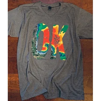 Ok weather map t-shirt