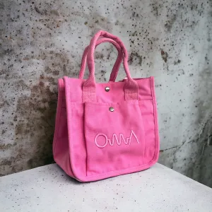 OMA Mini Canvas Tote Bag PINK