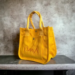 OMA Mini Canvas Tote Bag YELLOW