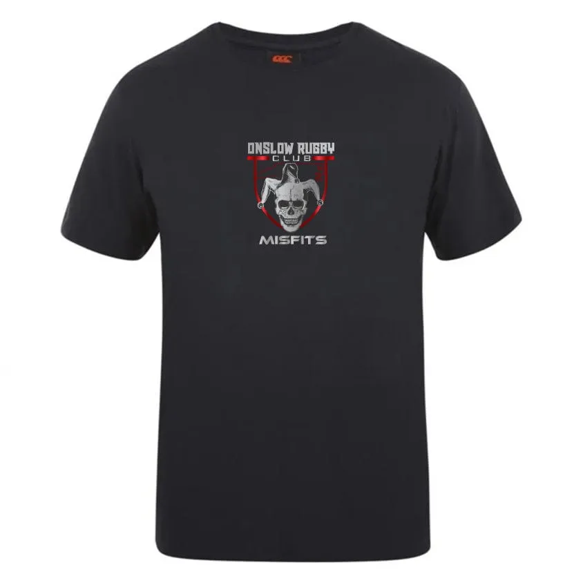Onslow Rugby Misfits Club Plain Tee by Canterbury