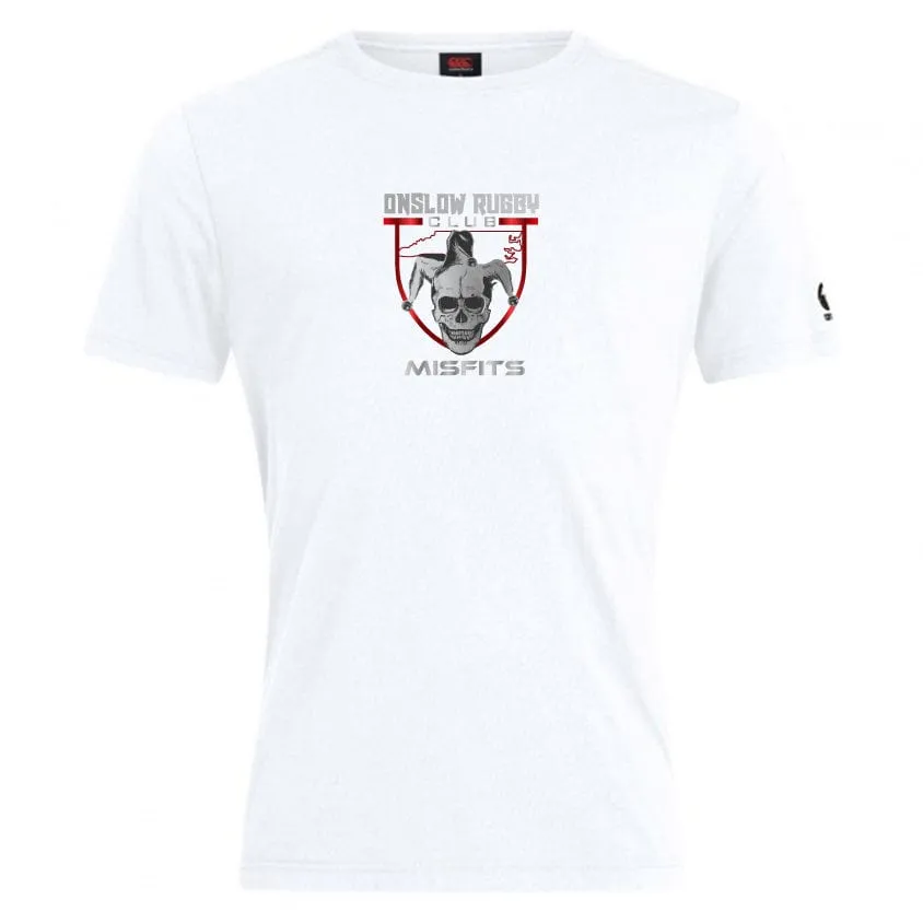Onslow Rugby Misfits Club Plain Tee by Canterbury