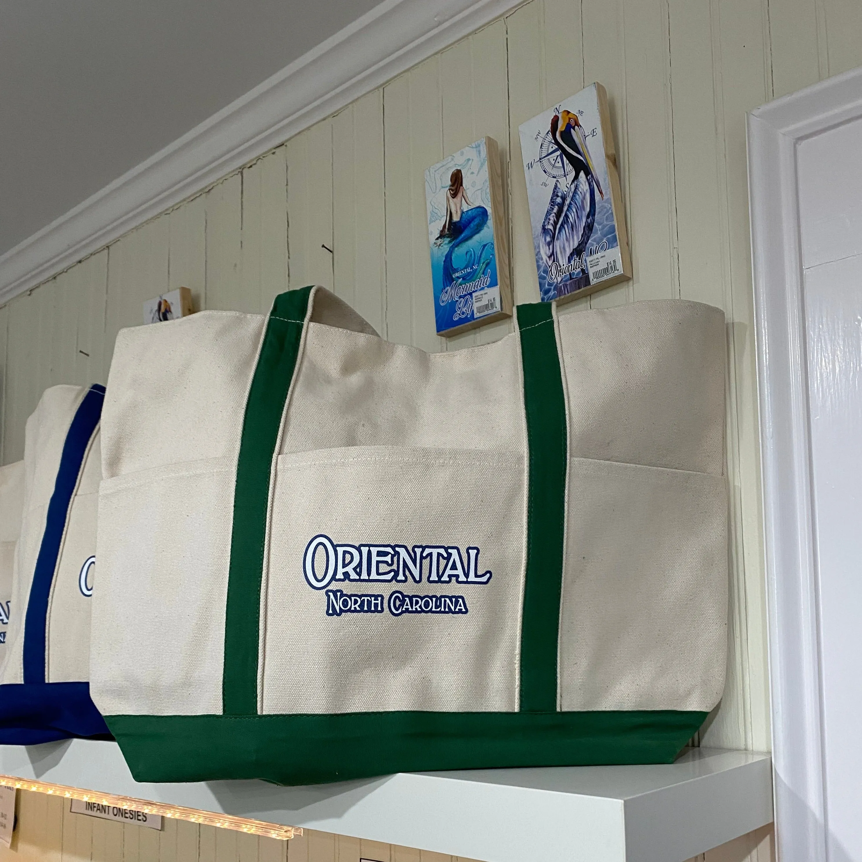 Oriental Canvas Tote