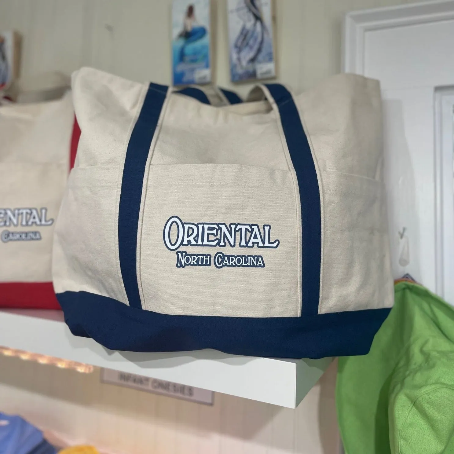 Oriental Canvas Tote