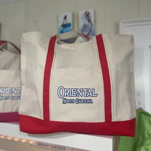 Oriental Canvas Tote