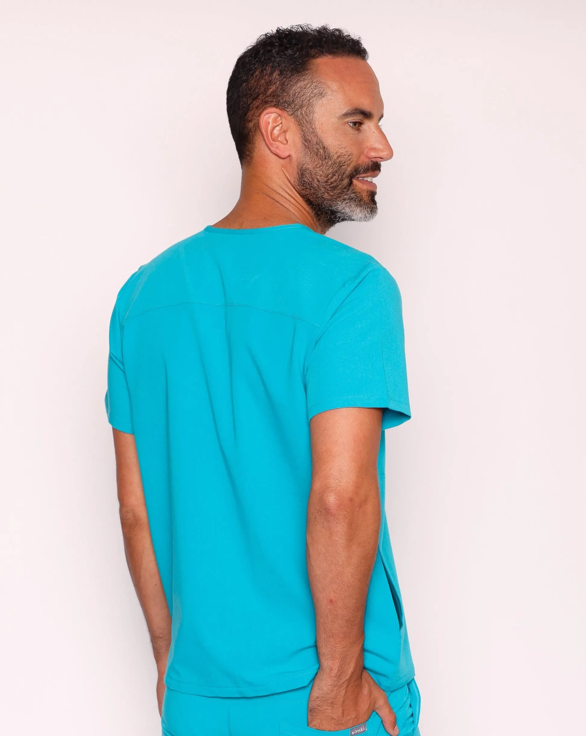 Oscar Scrub Top - Teal
