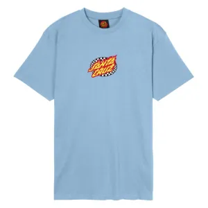 Oval Check Flame Front Santa Cruz T-Shirt