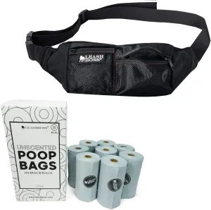 Oxo-Biodegradable Poop Bags - 8 Extra-Thick Rolls of Unscented Poop Bags