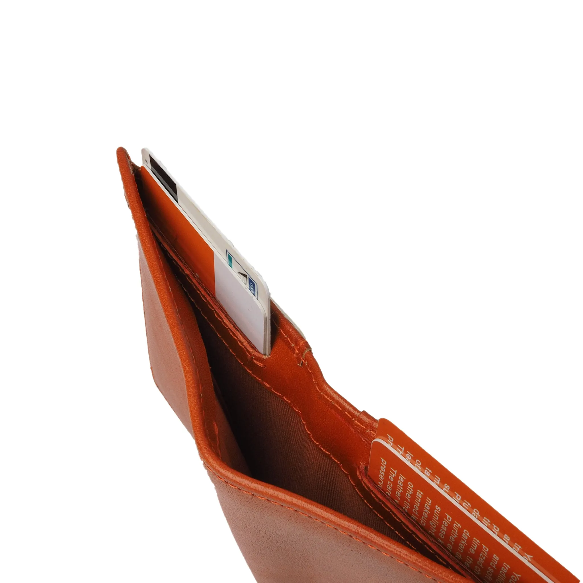 Paris Minimalist Bifold Wallet - Amber | Metro Series