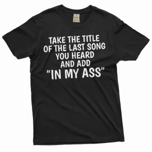 Party game Funny T-shirt innapropriate funny partying  Men's tee shirt