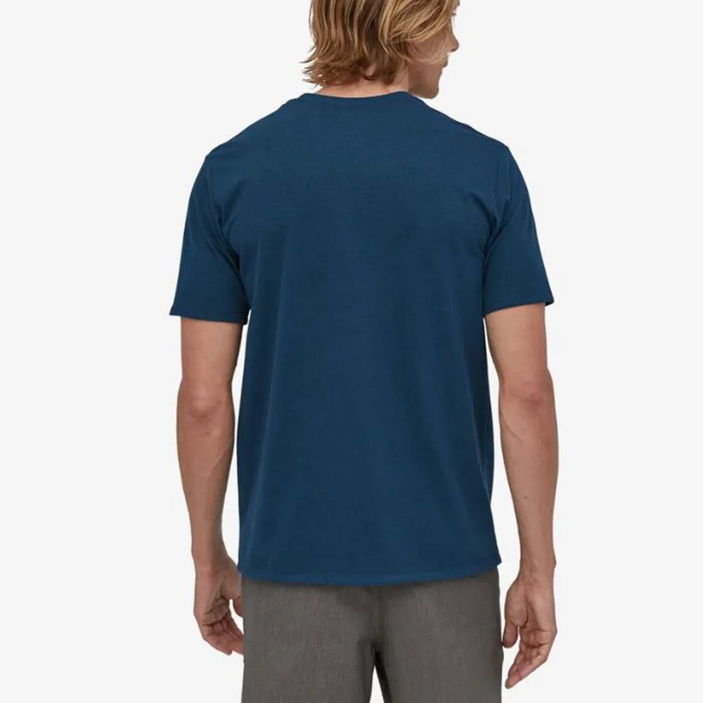 Patagonia Boardshort Label Pocket ResponsibiliTee -Gravel Heather