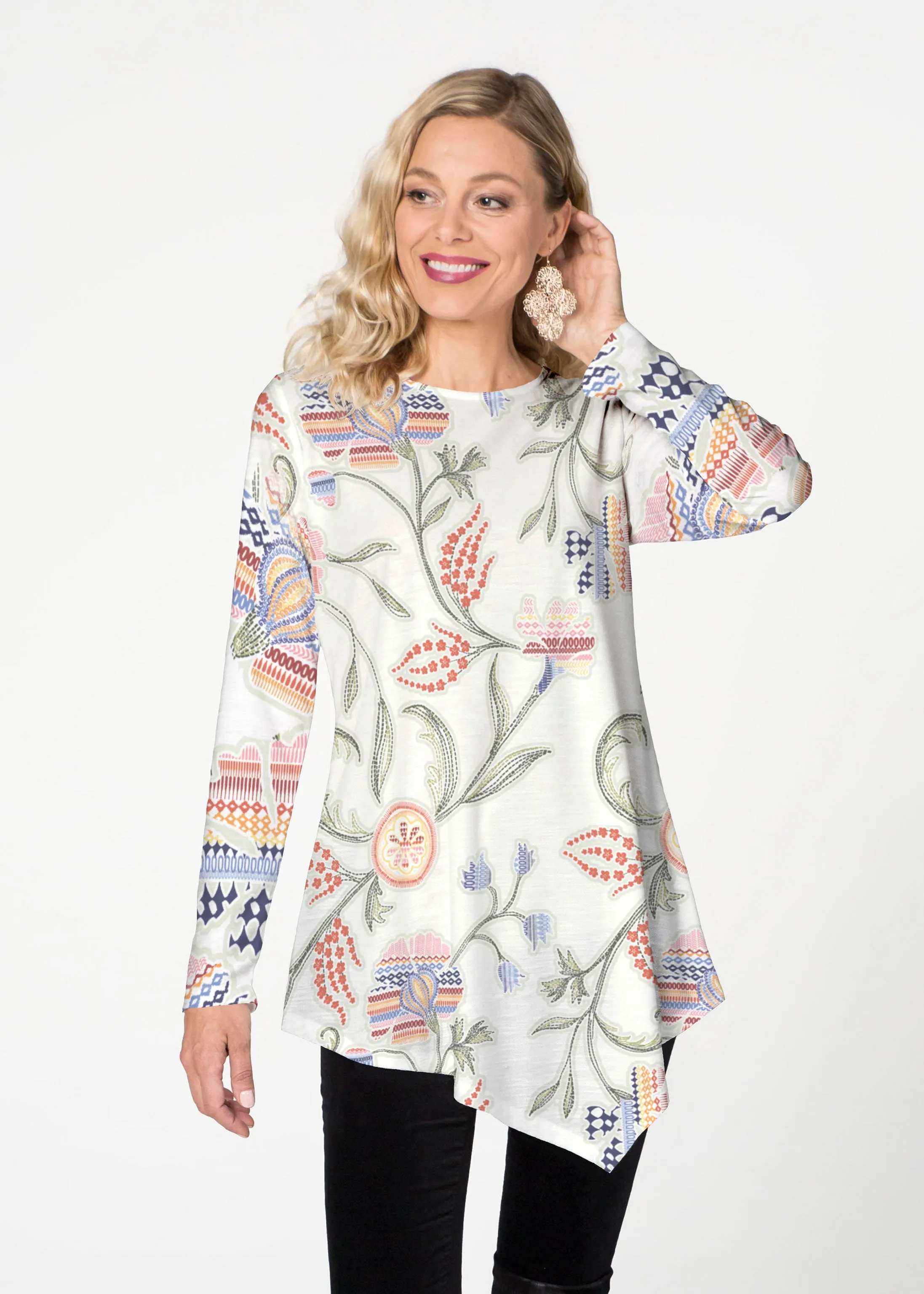 Patterns at Play (7806) ~ Asymmetrical French Terry Tunic