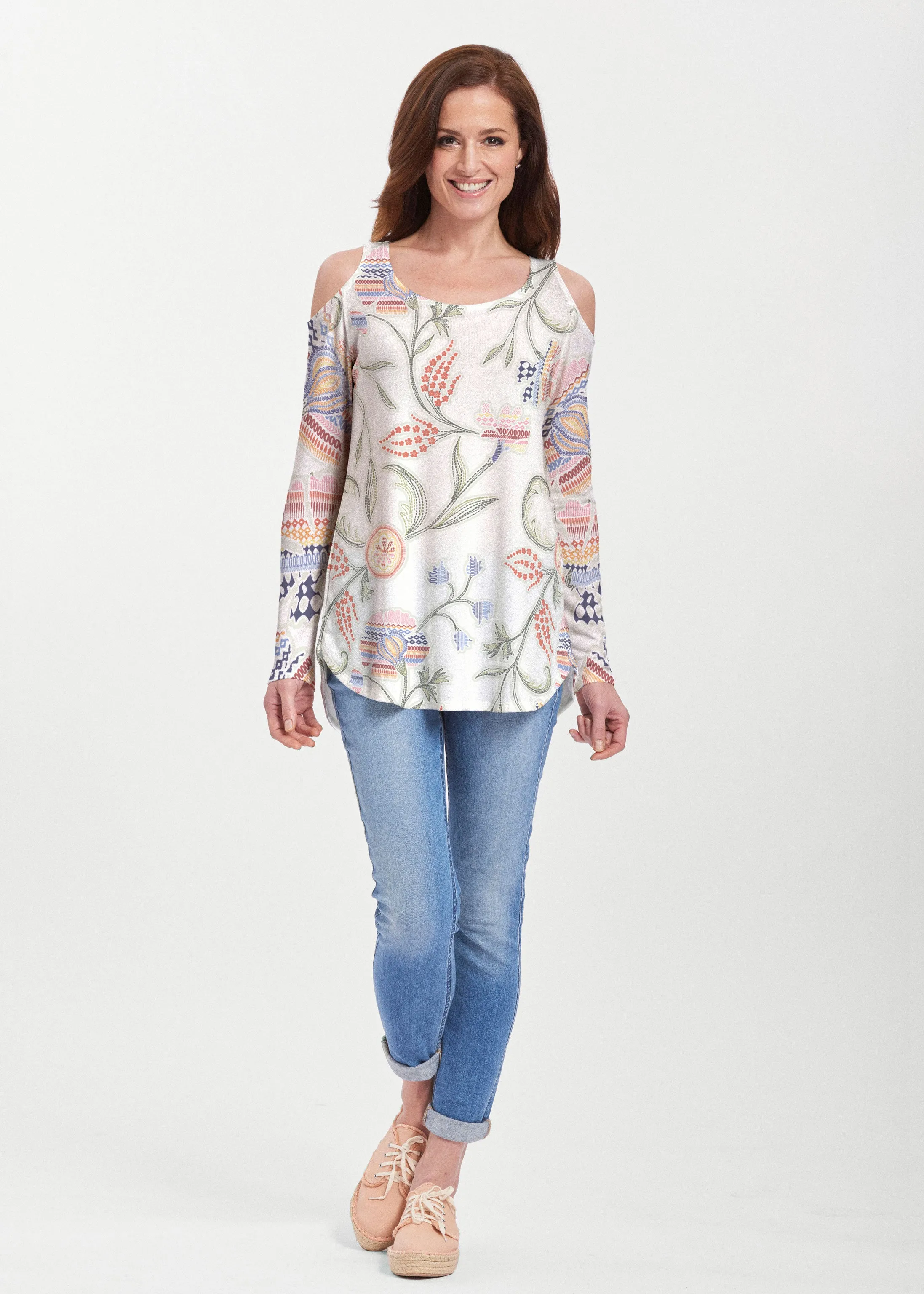 Patterns at Play (7806) ~ Butterknit Cold Shoulder Tunic