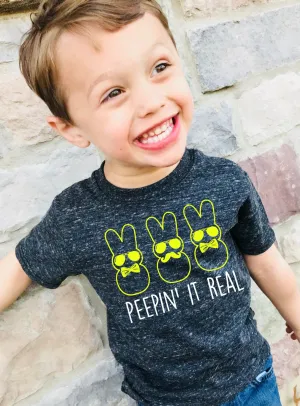 Peepin It Real Shirt | Unisex Kids Easter Shirt