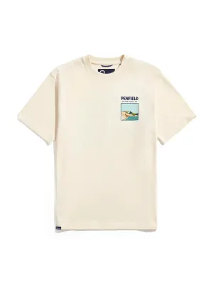 Penfield Block Landscape Graphic T-shirt Vanilla Ice
