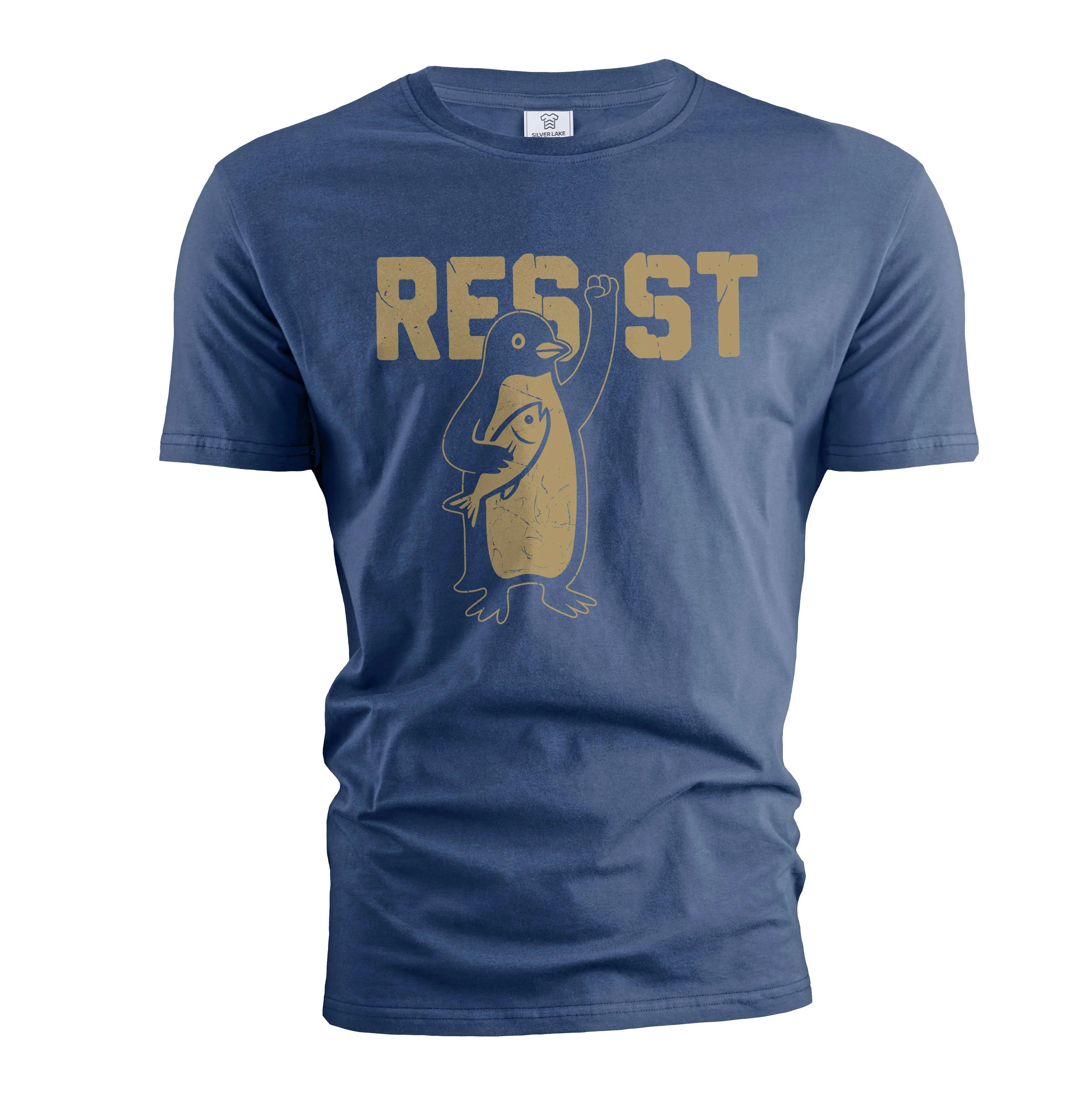 Penguins Resist Shirt, Penguins Against Tariffs Tee, Funny Anti Trump T-Shirt, Resist Shirt