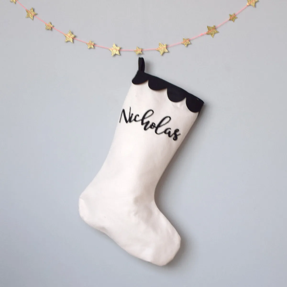 Personalised Christmas stocking
