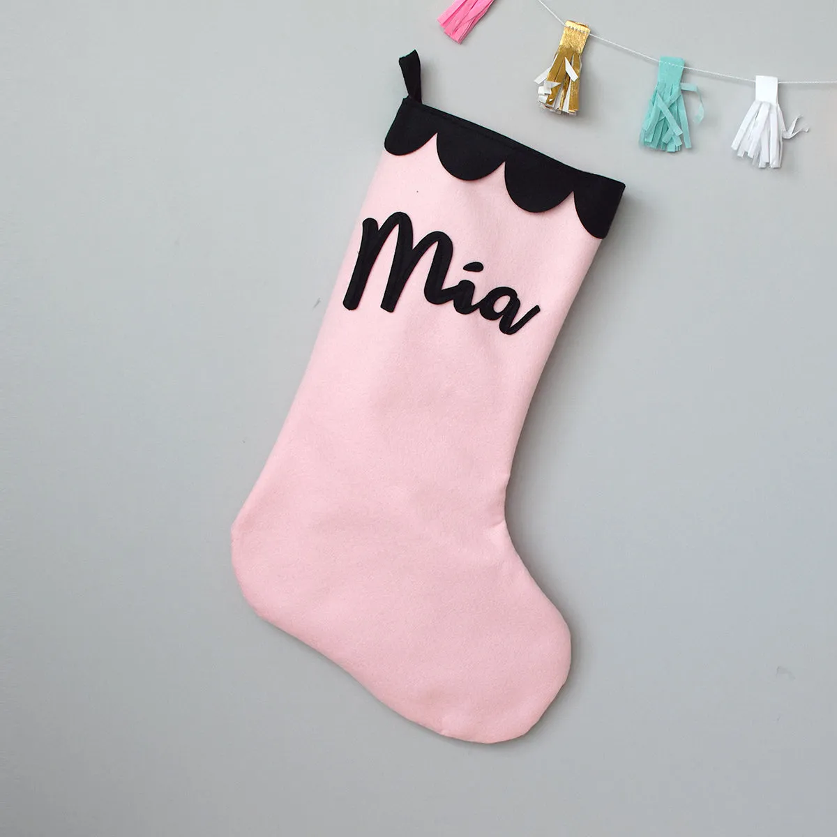 Personalised Christmas stocking