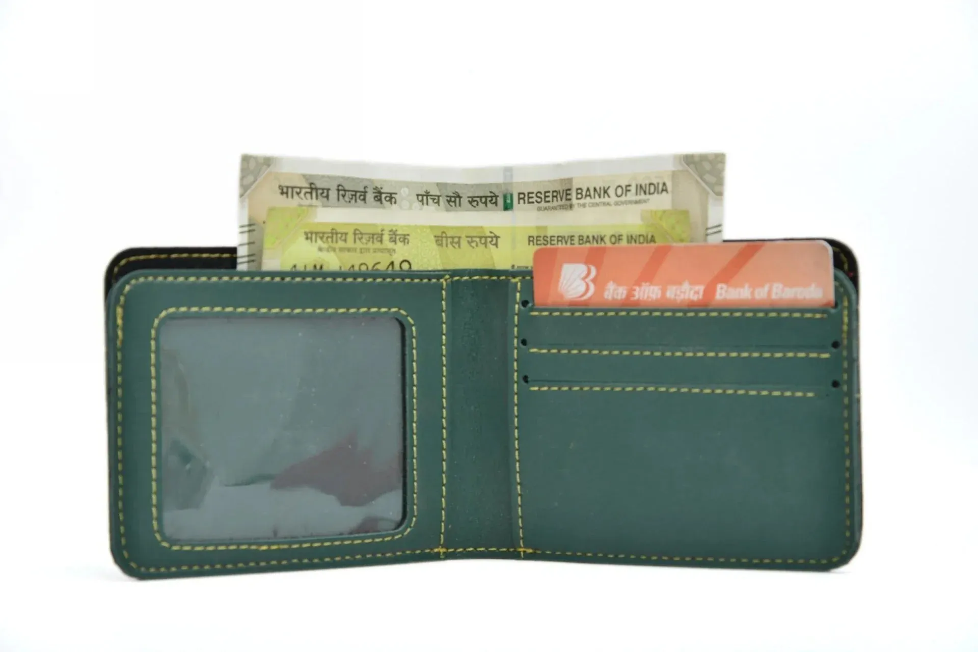 Personalised Pastel Temperature Display Bottle & All in One Men's Combo (4 pcs)  - Olive Green