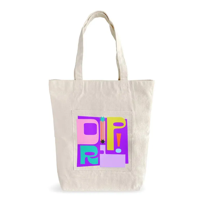 Personalized Designer Tote Bag (14 Years till Grown Ups)