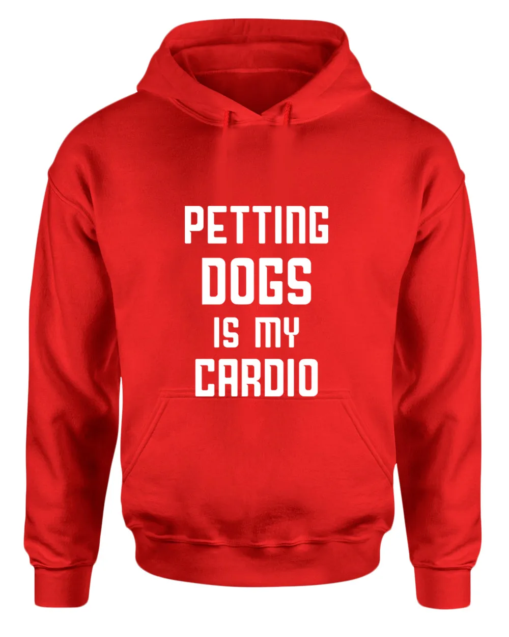 Petting dogs is my cardio hoodie, dog lover hoodies