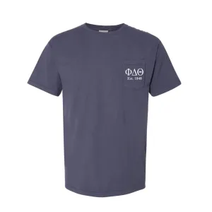 Phi Delta Theta Short Sleeve Pocket Tee