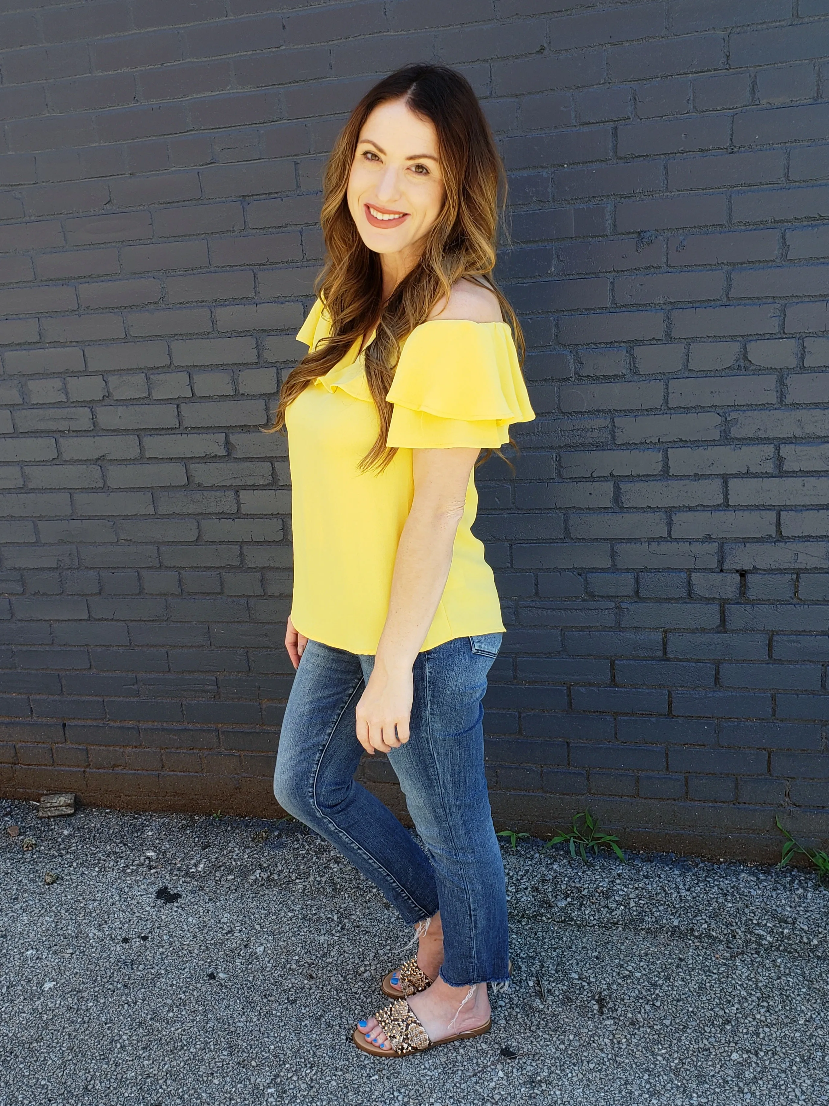 Picture Perfect Top: Banana