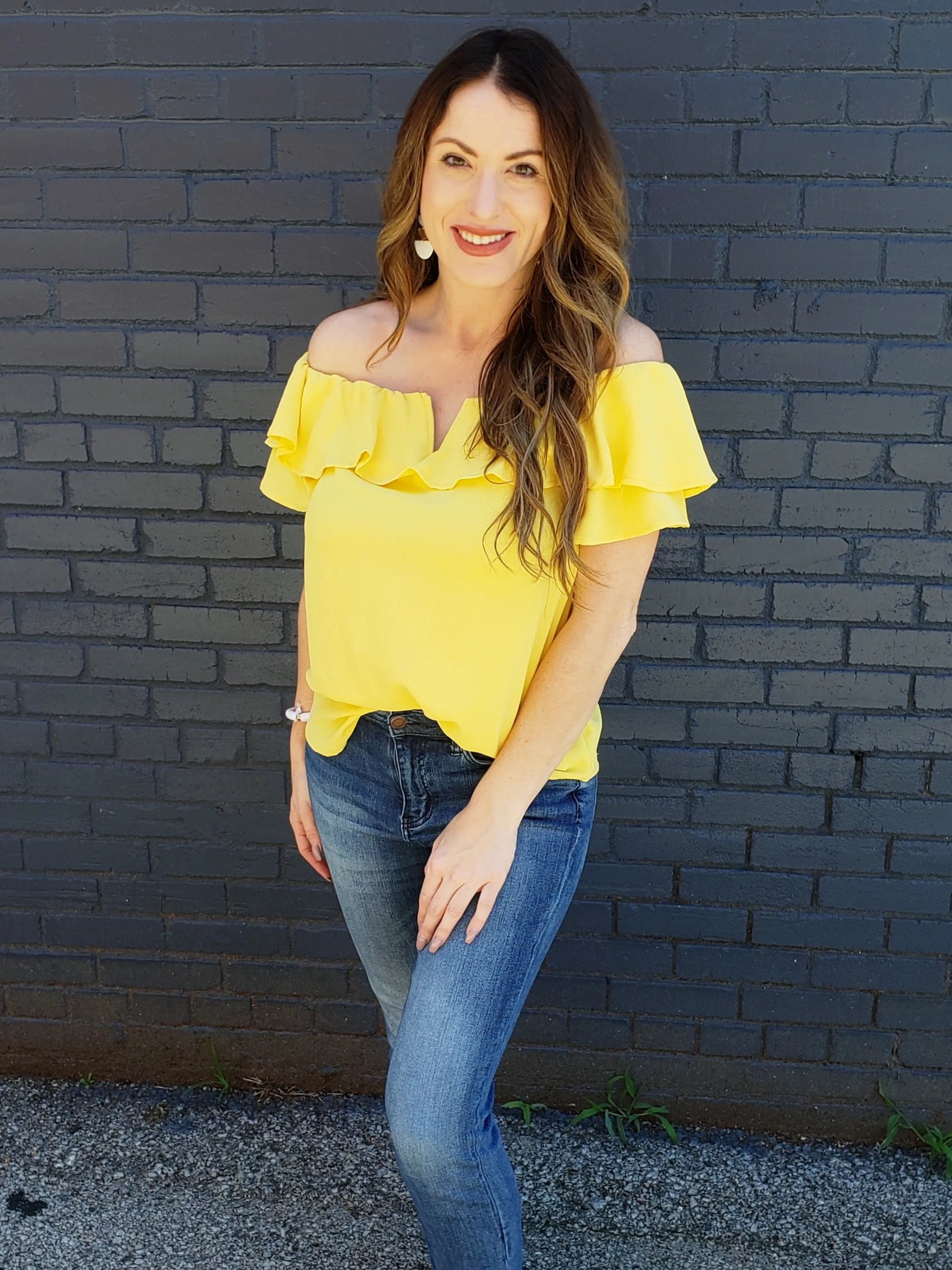 Picture Perfect Top: Banana