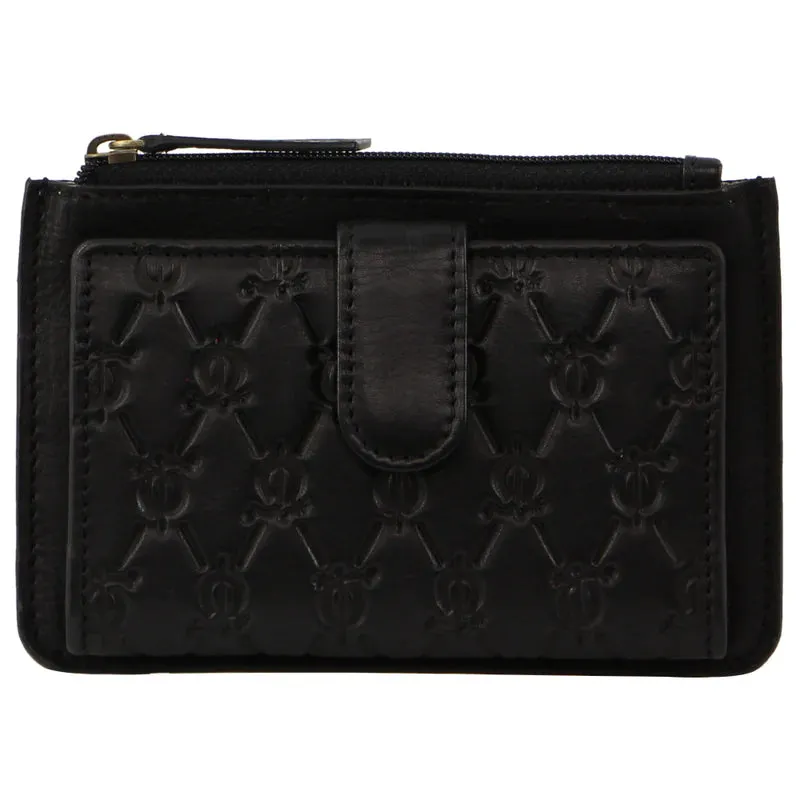 Pierre Cardin Ladies Coin/Card Purse 3795 Black