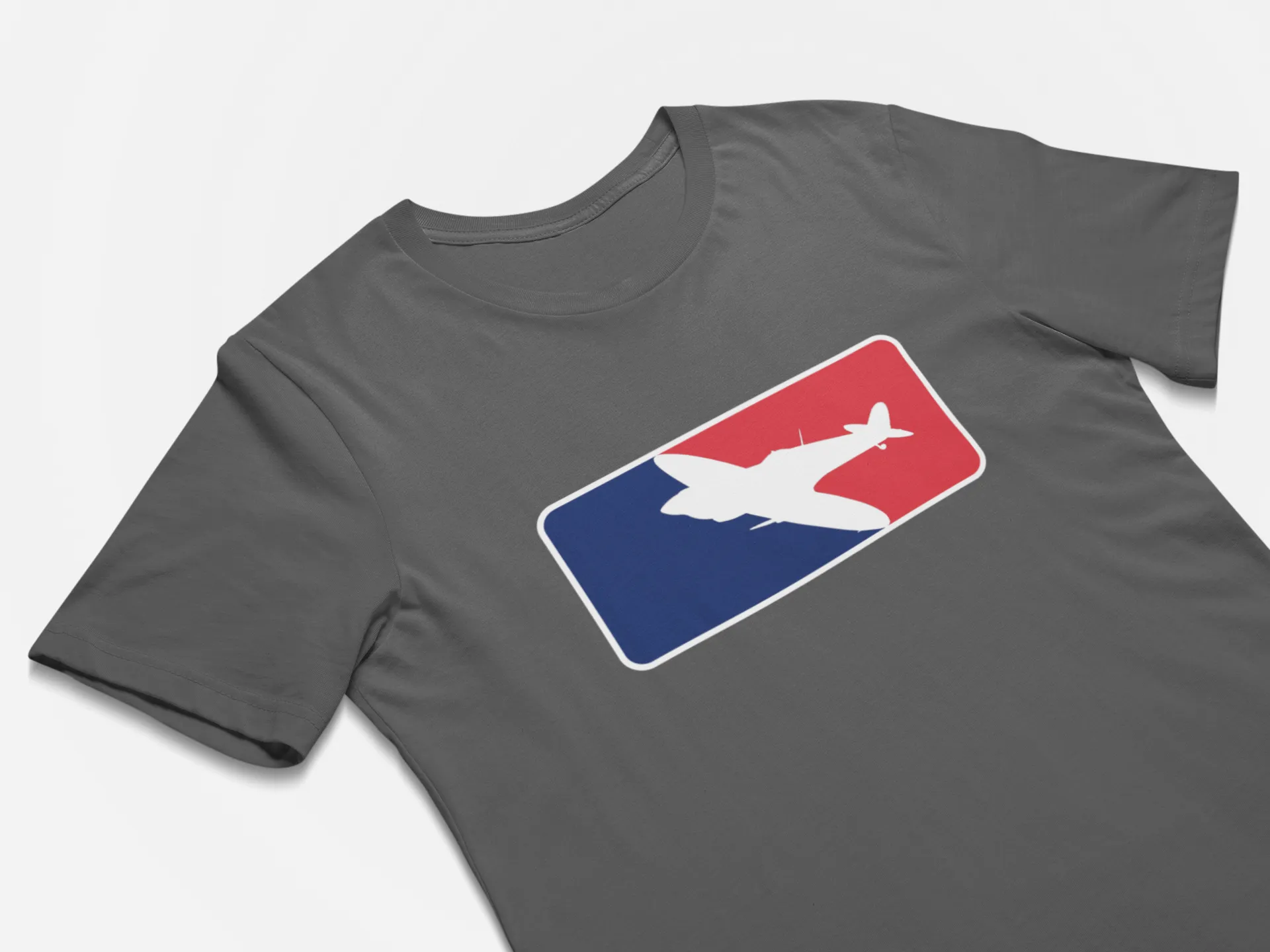 Pilots T-Shirts Supermarine Spitfire Logo T-Shirt Gifts For Pilots