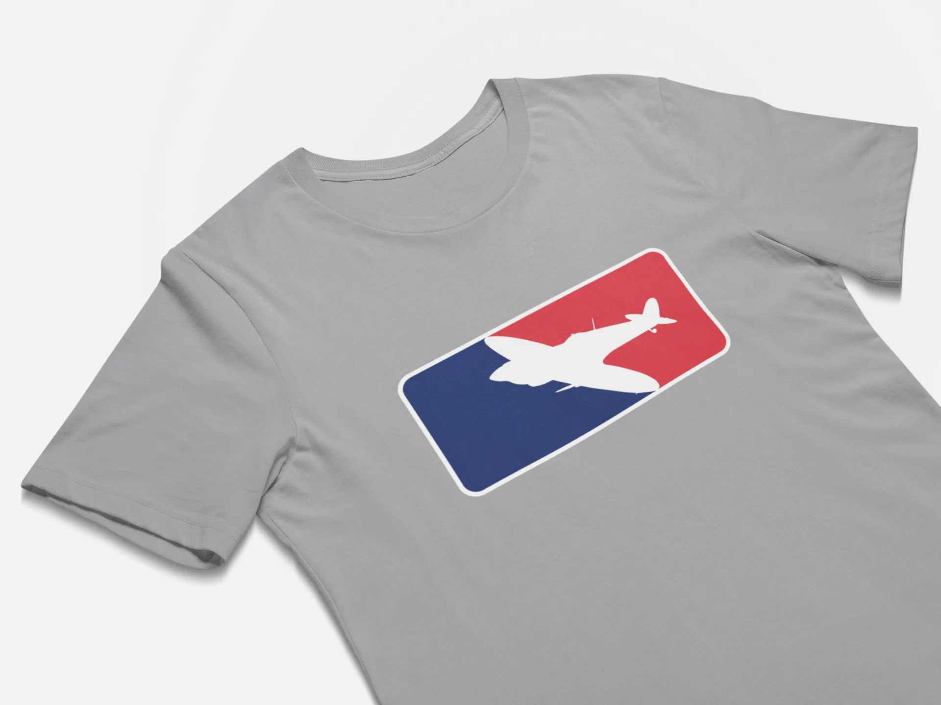 Pilots T-Shirts Supermarine Spitfire Logo T-Shirt Gifts For Pilots