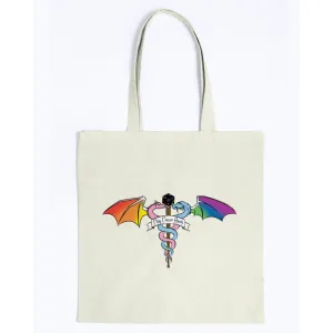 Play Cancer Away with Pride Canvas Promo Tote